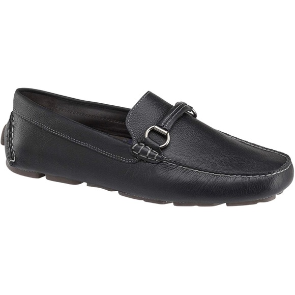 Johnston & Murphy Other - Johnston & Murphy | Men's Gibson Black Leather Bit J Flex Driving Loafer